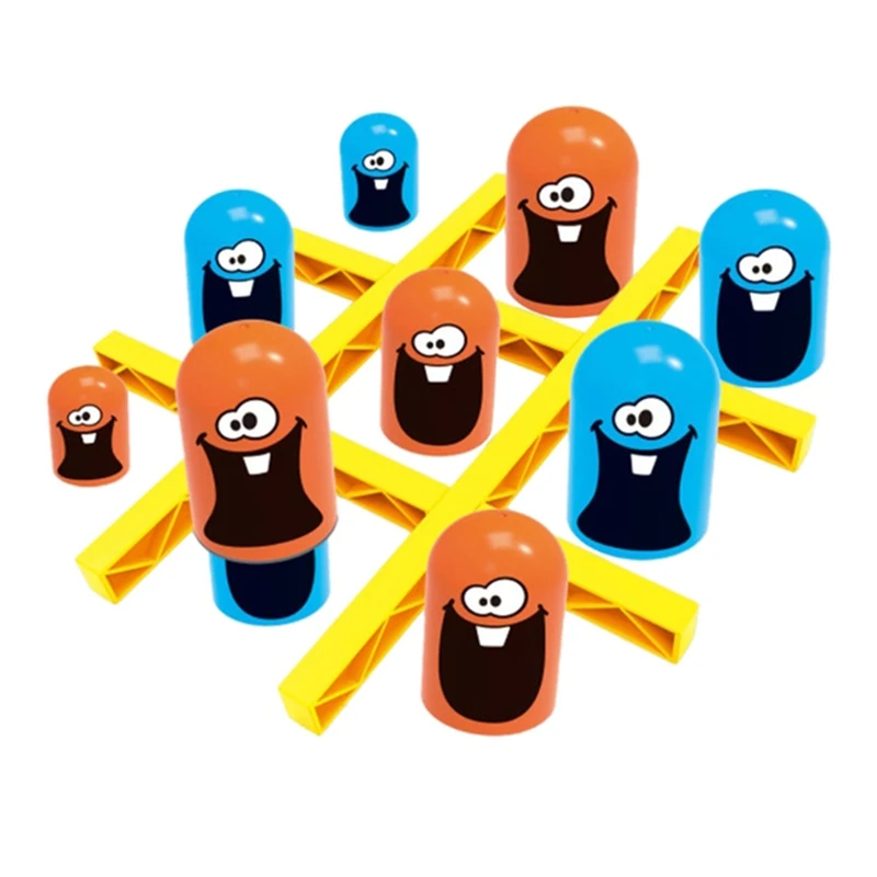 2 игрока Tic Tac Toe Большая еда маленькая настольная игра для родителей и детей Интерактивные соревновательные игры вечеринки игрушки