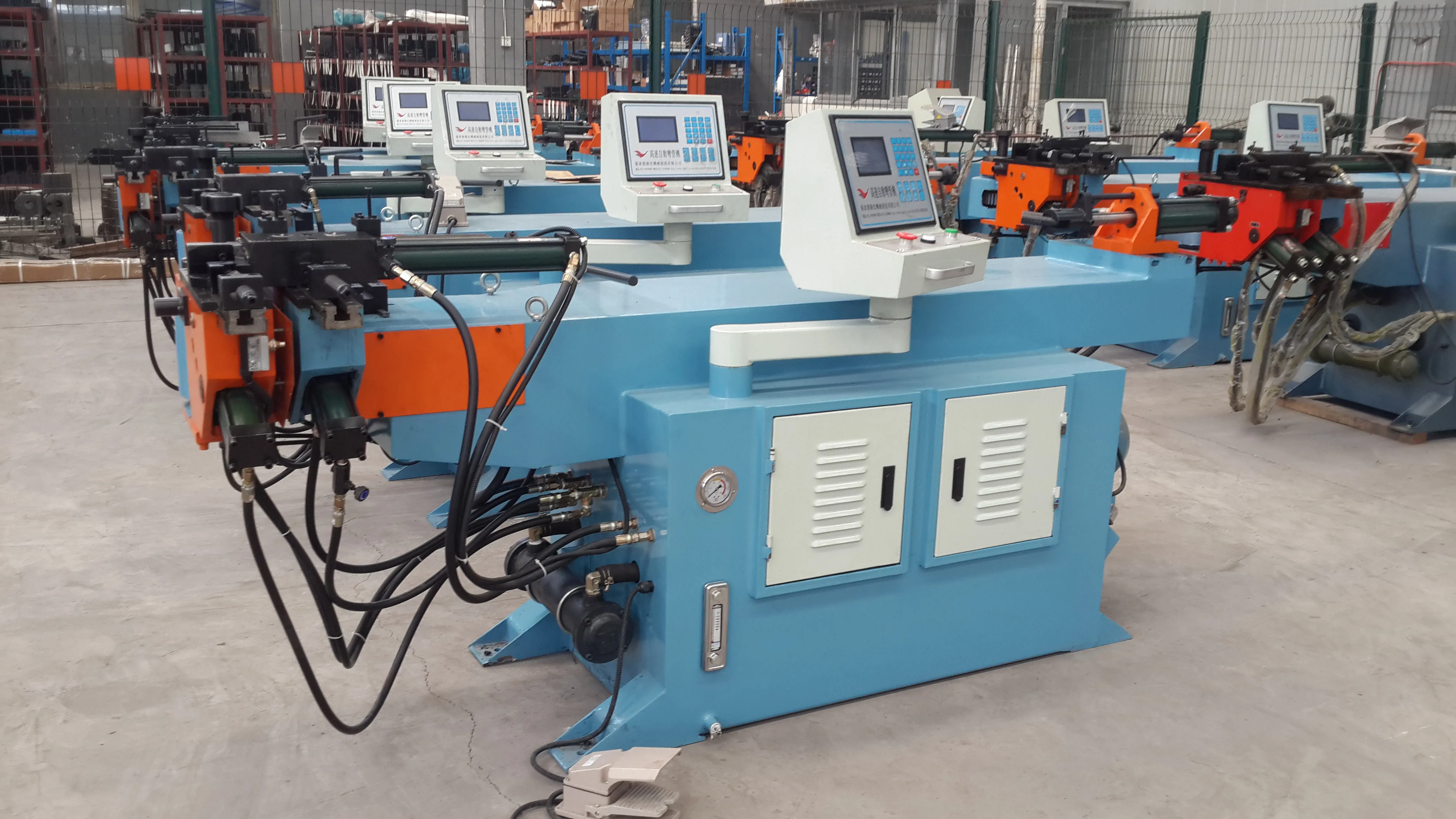 Manual Hydraulic 3D Automatic NC CNC 1.5 inch electric steel round pipe bending machine for pipe bender machine