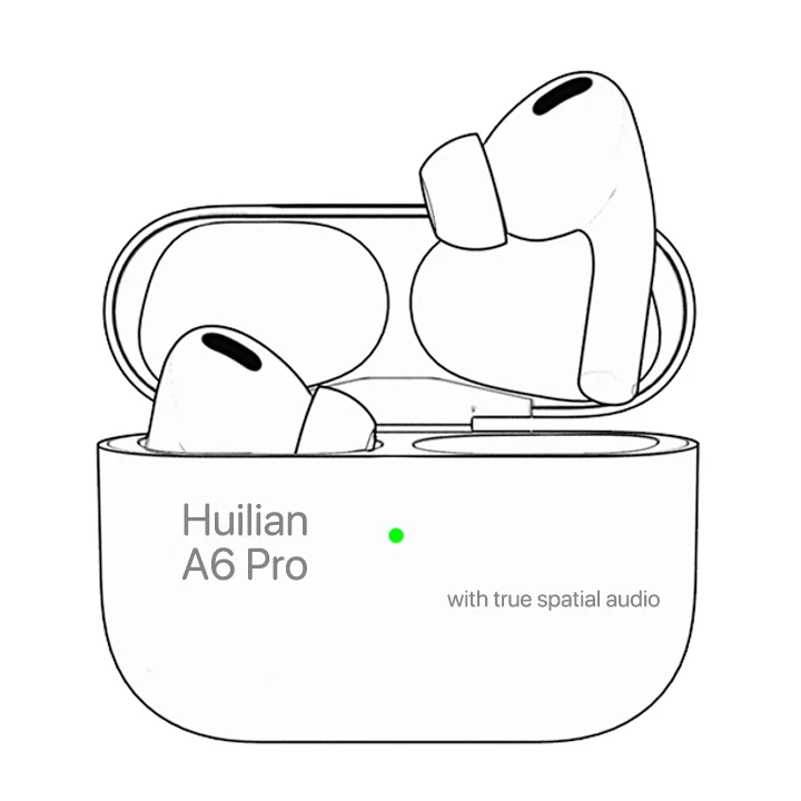 Zeware Huilian v4.6 Rename TWS ANC Noise Cancel Reps Serial Gen 3 Air podding 3 Pro Case for Earphone Earbud