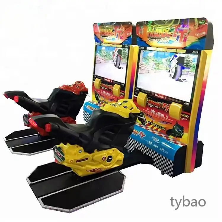 42 inch LCD single MANX TT motor bike motorcycle racing game machine driving simulator adult kids arcade car race game machine