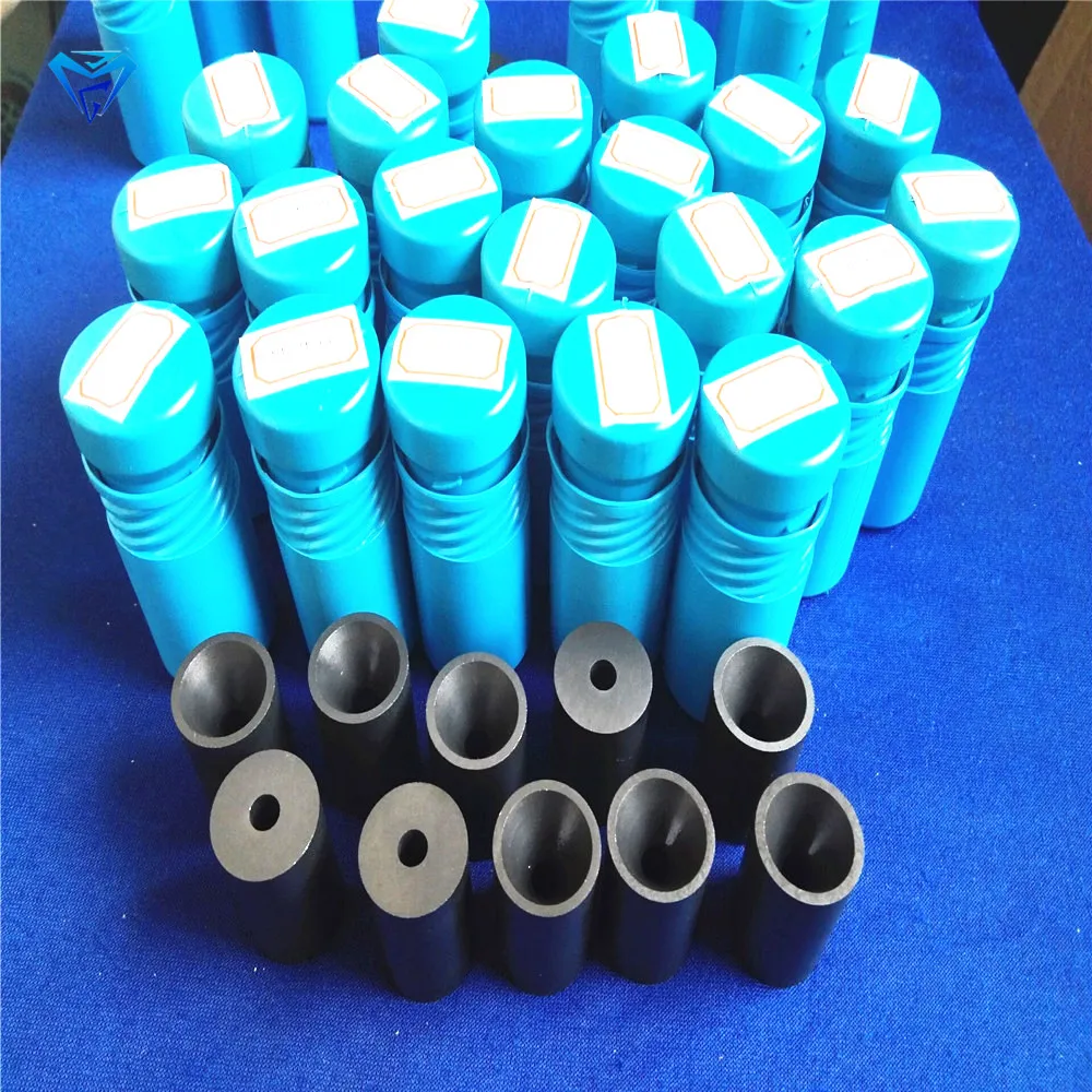 По индивидуальному заказу, маленькие отверстия карбида вольфрама абразивной струей воды сопла твердого металла разрезан высоконапорными струями вставка по рулетке с Jet