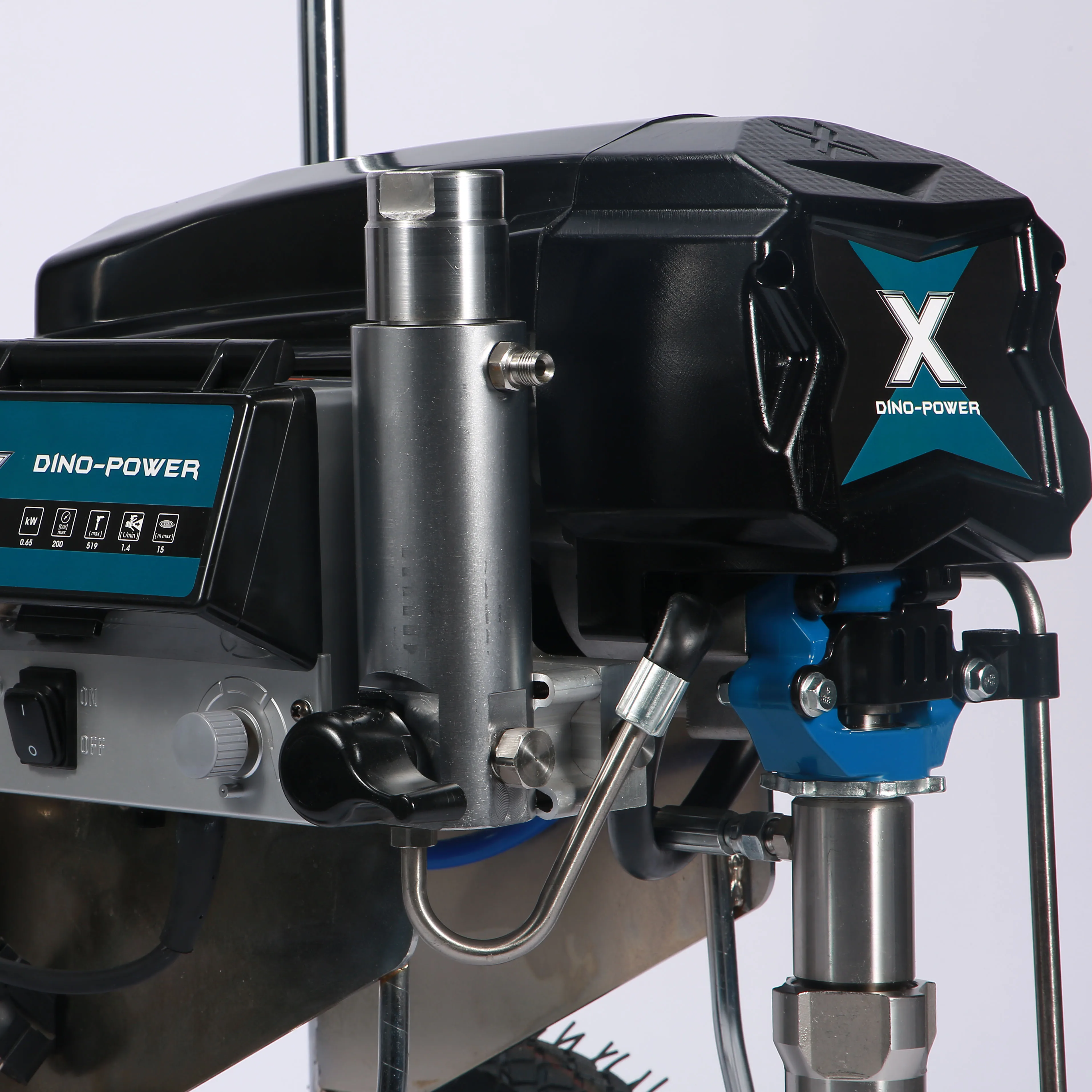 Electric Airless Paint Sprayer Spray Gun,X45 Electric Piston Pump Airless Sprayer 4.5L