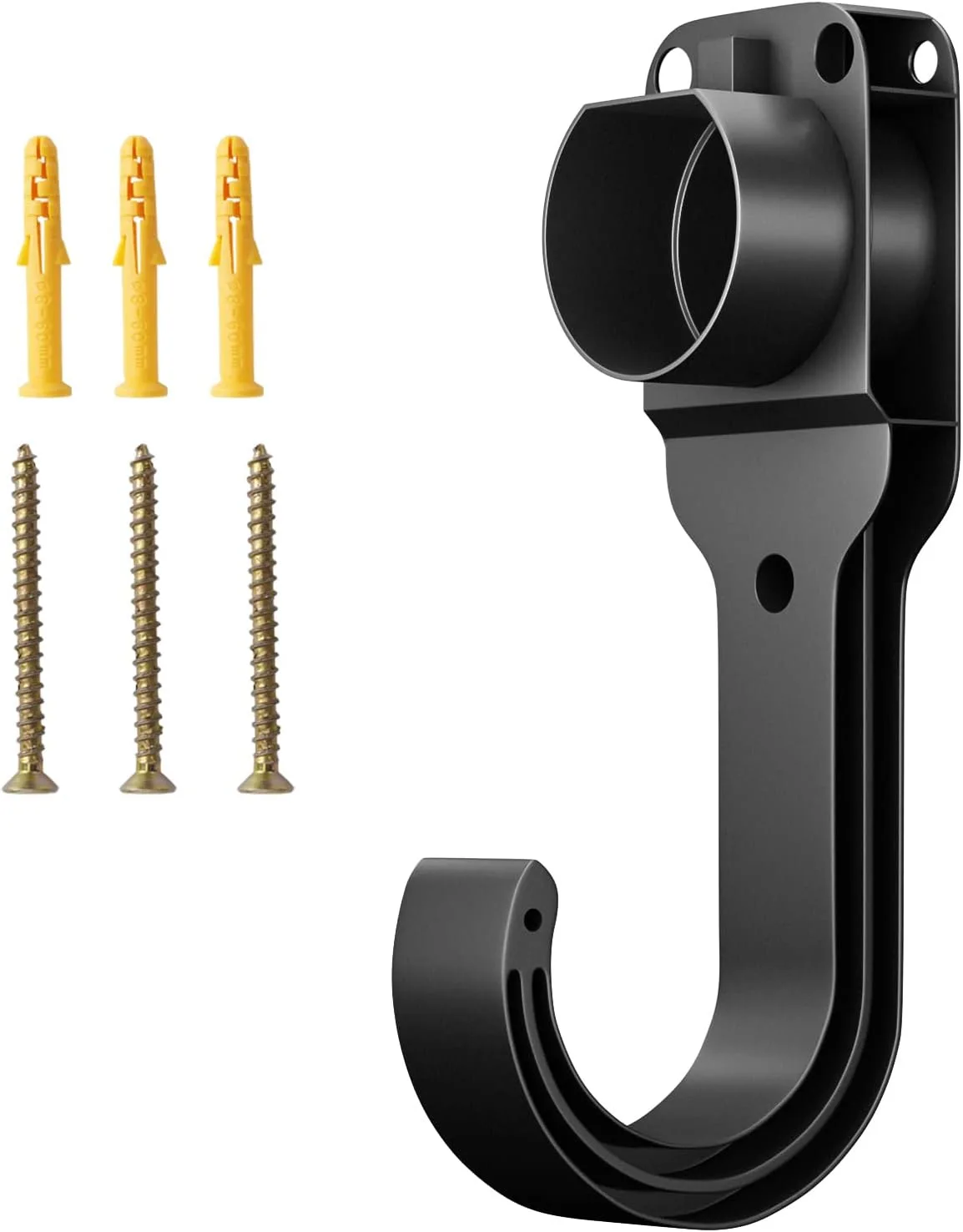 Chicon Wall Mounted EV J-Hook Cable Organizer Electric Vehicle Charging Nozzle Dock SAE J1772 Connector Universal Car Charger