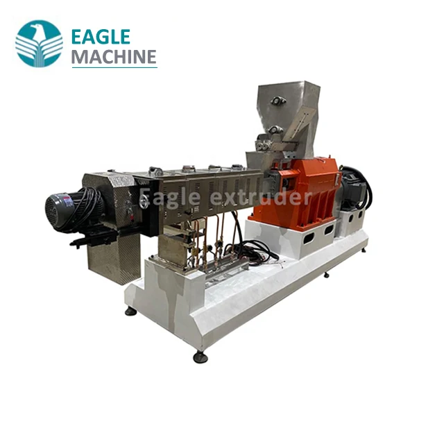 Artificial rice fortified rice kernel making twin extruder machine for big capacity FRK