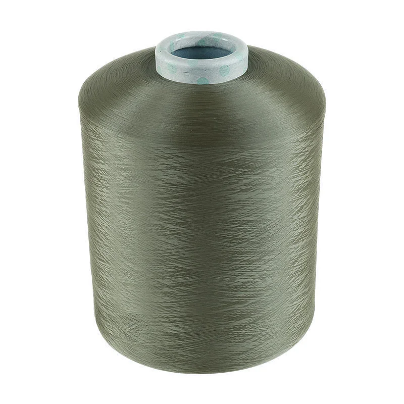 High Strength Flame Retardant 100% Polyester DTY Polyester Plain  Coloured 300D 96F Yarn for Woven Yarn Winder