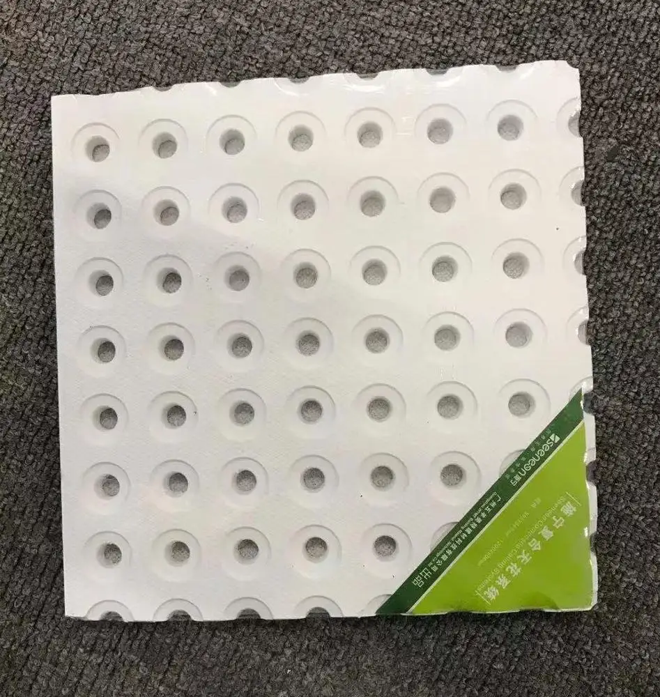 Perforated Gypsum Board Plasterboard Drywall gyp ceiling board acoustic absorption sound absorption gypsum board