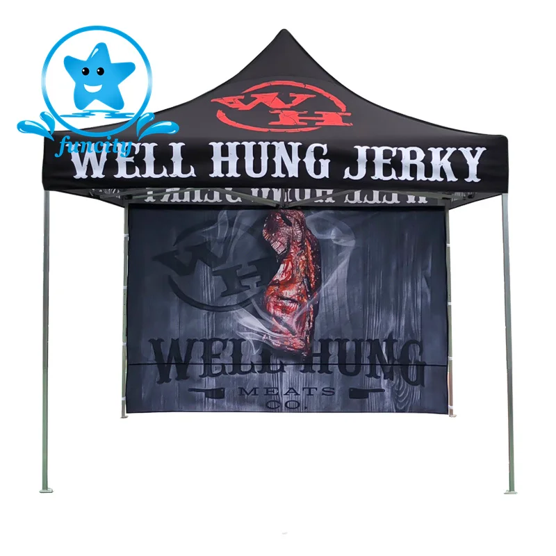 Factory direct price promotional advertising sun shade waterproof retractable pickup pop-up tent