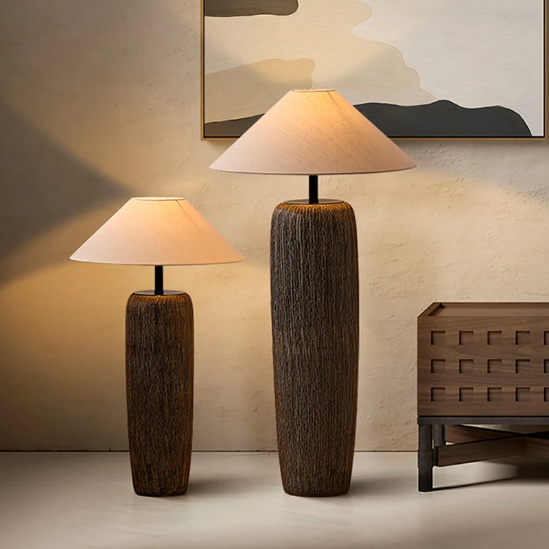 Antique Ceramic Table Light And Creative Art Bedroom Bedside Table Lamp Indoor Bedroom Hotel Desk Bedside ceramic table lamp