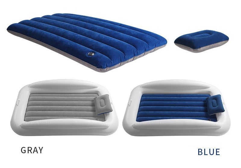 Inflatable Toddler Bed Safety Bumpers Portable Toddler Air Mattress Travel Toddler Bed for Kids