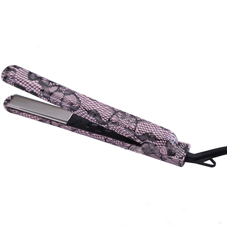 Private Logo Black Color 450 Degrees Hair Straightener Flat Iron Fast Professional Ceramic Hair Straightener