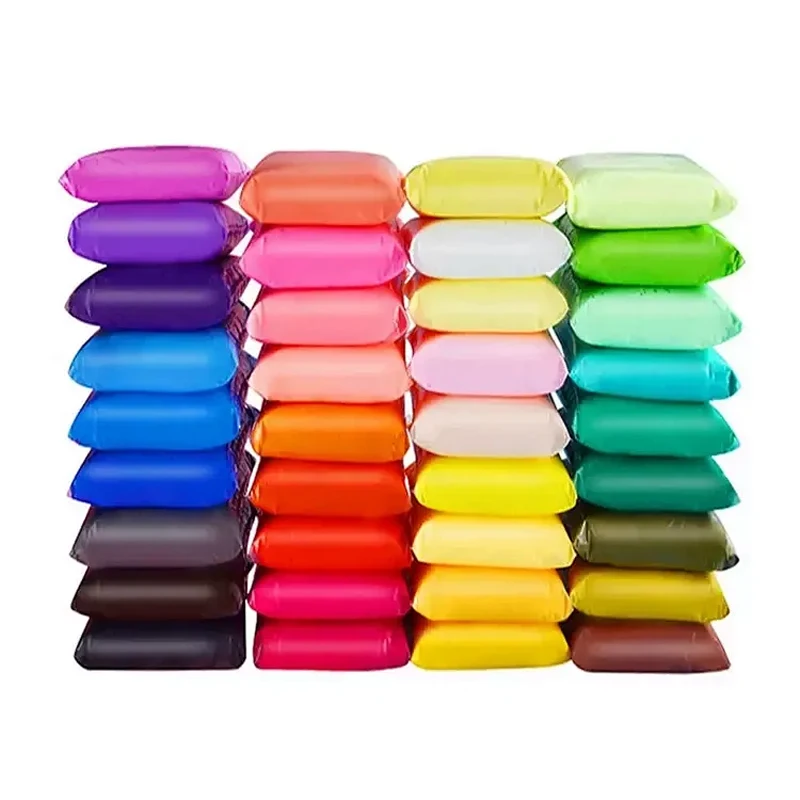 1kg/bag Play Dough Colorful Ultralight Plastic Clay For Preschool Education And DIY Crafts play dough set kids