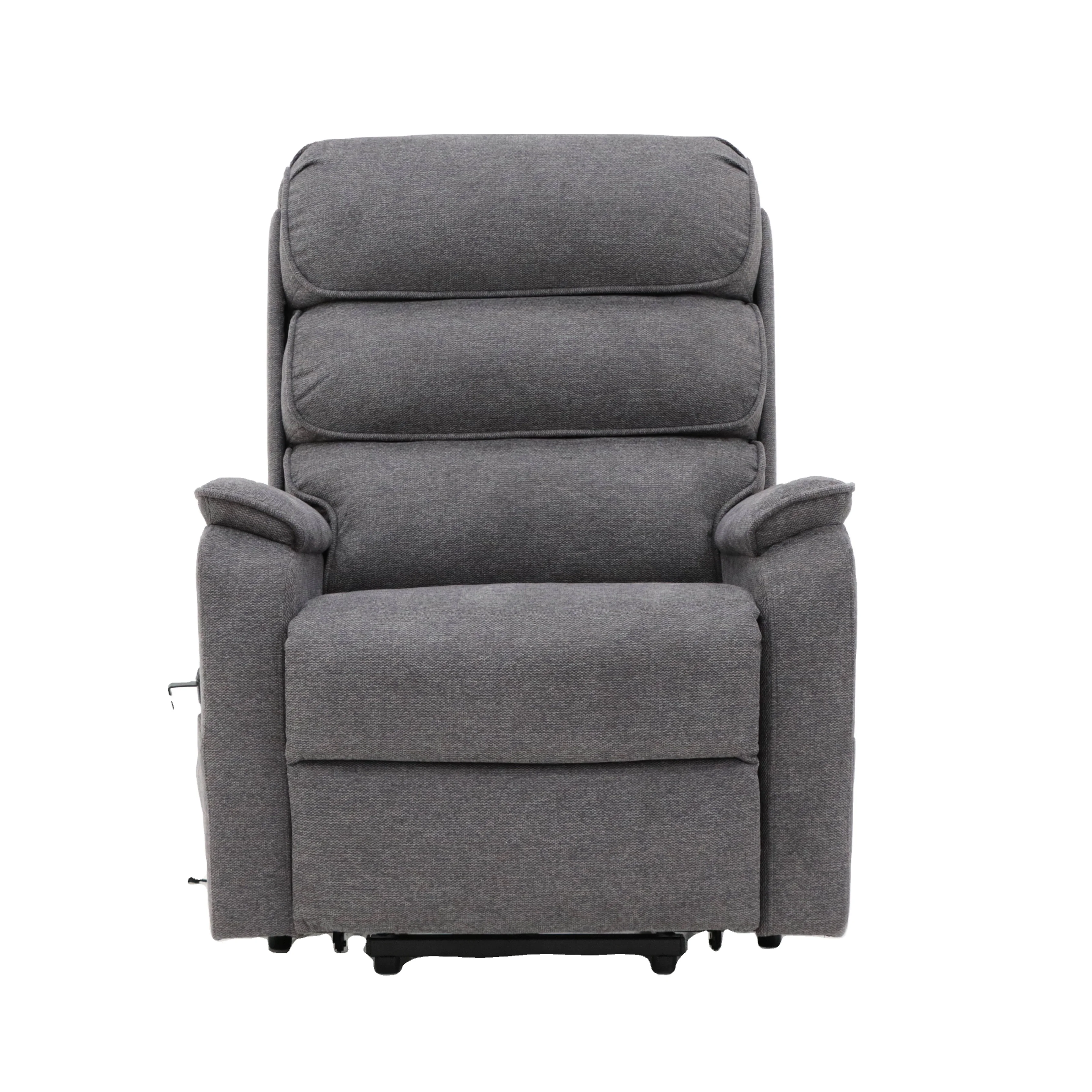 Geeksofa Lazy Boy Riser Recliner Leather Massage And Heating Electric Power Lift Chair  Microfiber Fabric Seat For Living Room