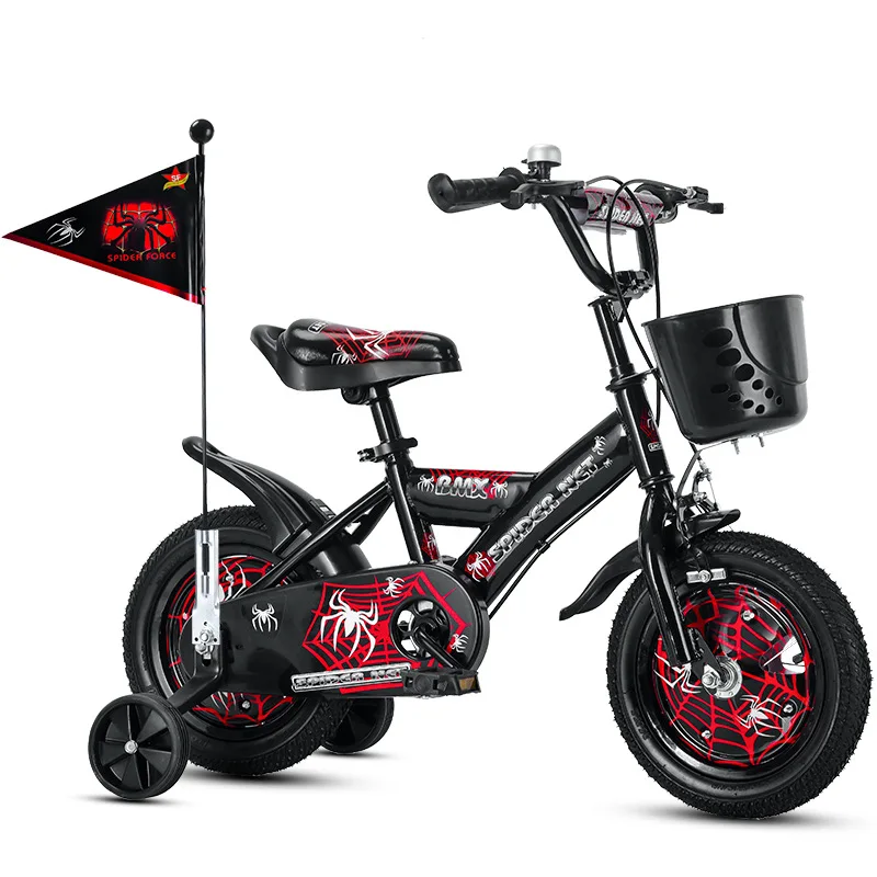 Wholesale Custom 12 14 16 inch cheap bmx bikes stickers spiderman kids bicycle bike
