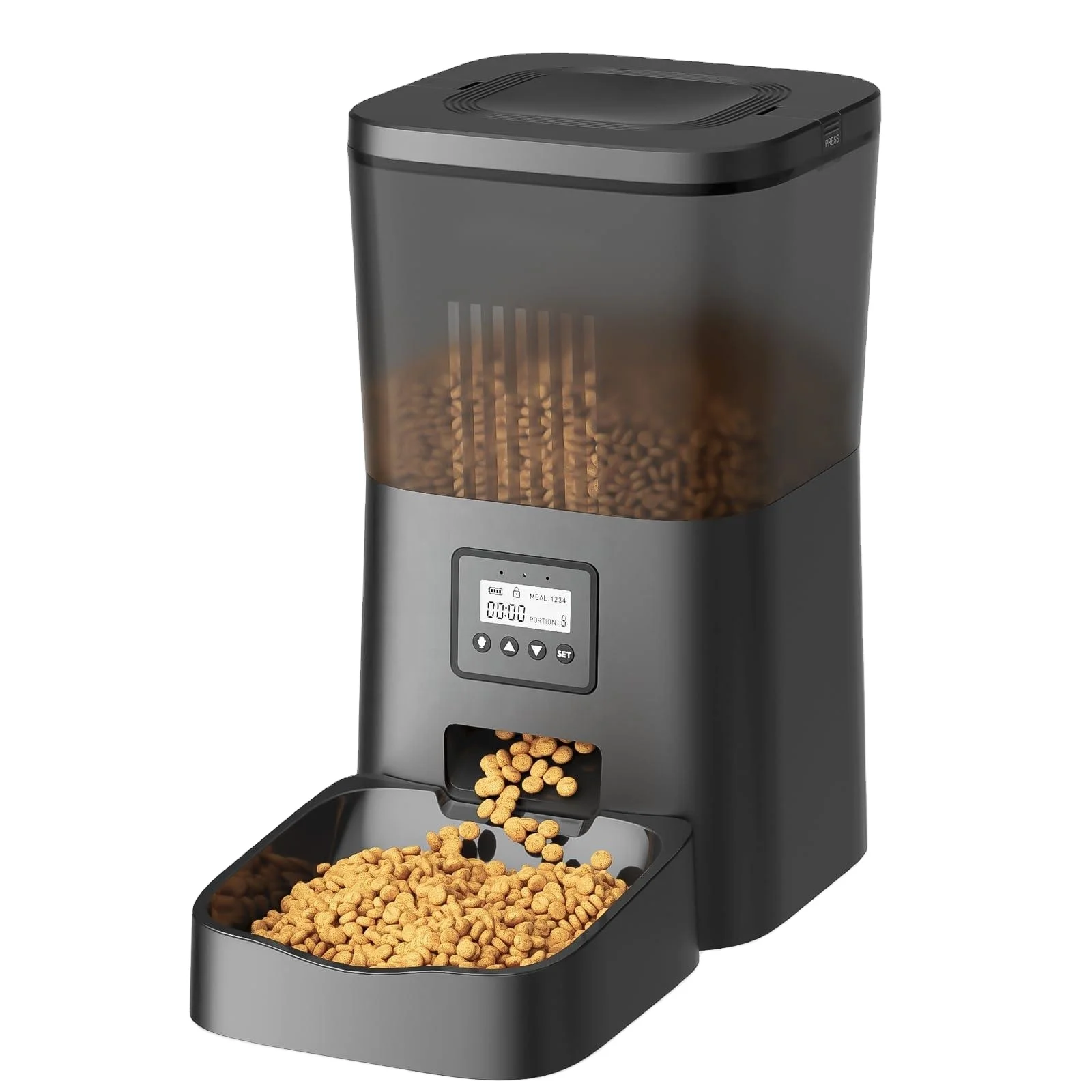 Wholesale Pet Automatic Feeder With Newest Design Dual Power Supply Food Feeder Cat Food Pet Food