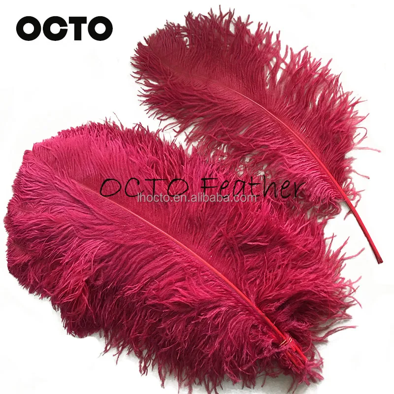 Wholesale Wedding Centerpieces Home Party Decor 70-75cm 28-30in White Fluffy Ostrich Feathers Large