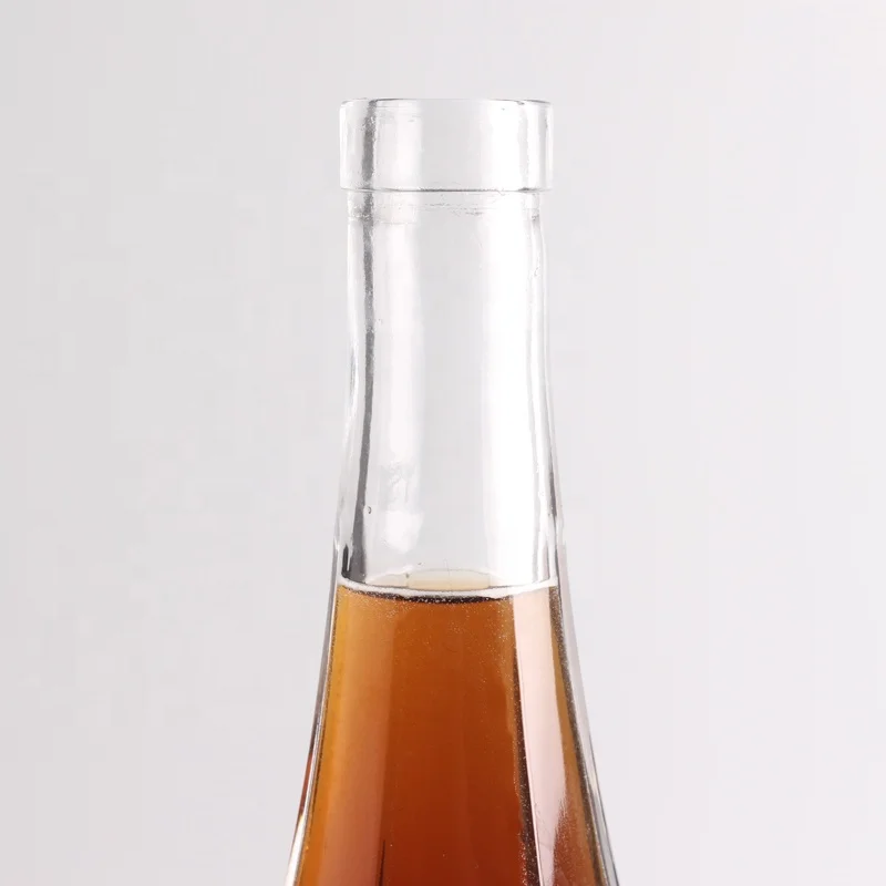 Hot transparent Wholesale empty liquor rum gin spirits vodka 750ml glass tequila bottles with cork