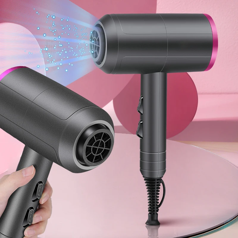 
Household High Power Hair Dryer with Diffuser Fast Hairdryer Blow Dryer 