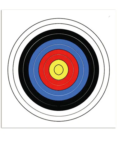 60*60 Target paper  face for archery shooting