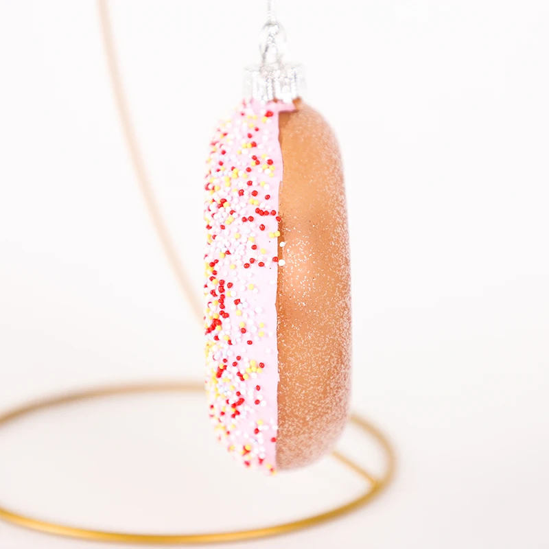 Wholesale High Quality Clear Star Christmas Tree Ornaments Glass Balls Donut Irregular Shape 40cm 5cm Sizes Home Decoration