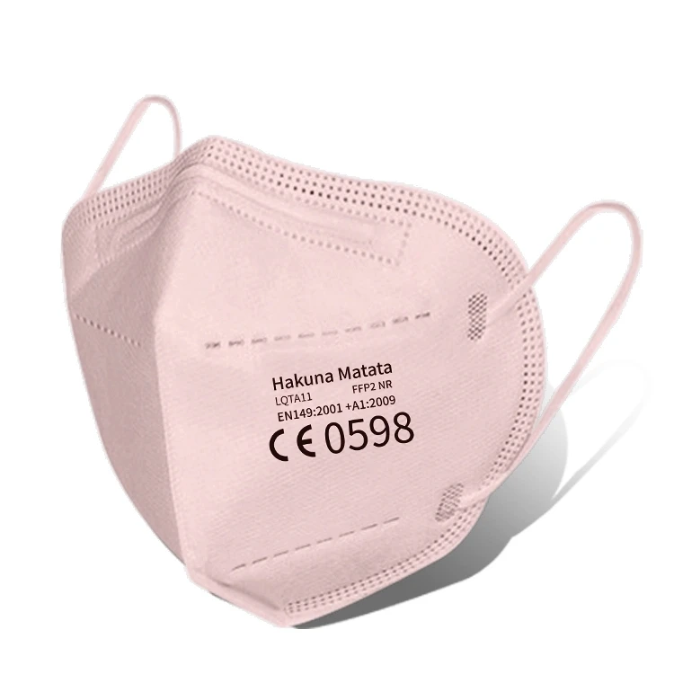 
5 Layer 3D fold FFP2 face mask Germany black color face mask EN149 certificate factory price 