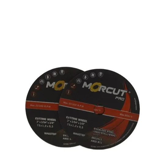 Mini disc 75mm hardware tools manufacturer metal disc en12413 excavator cutting disc