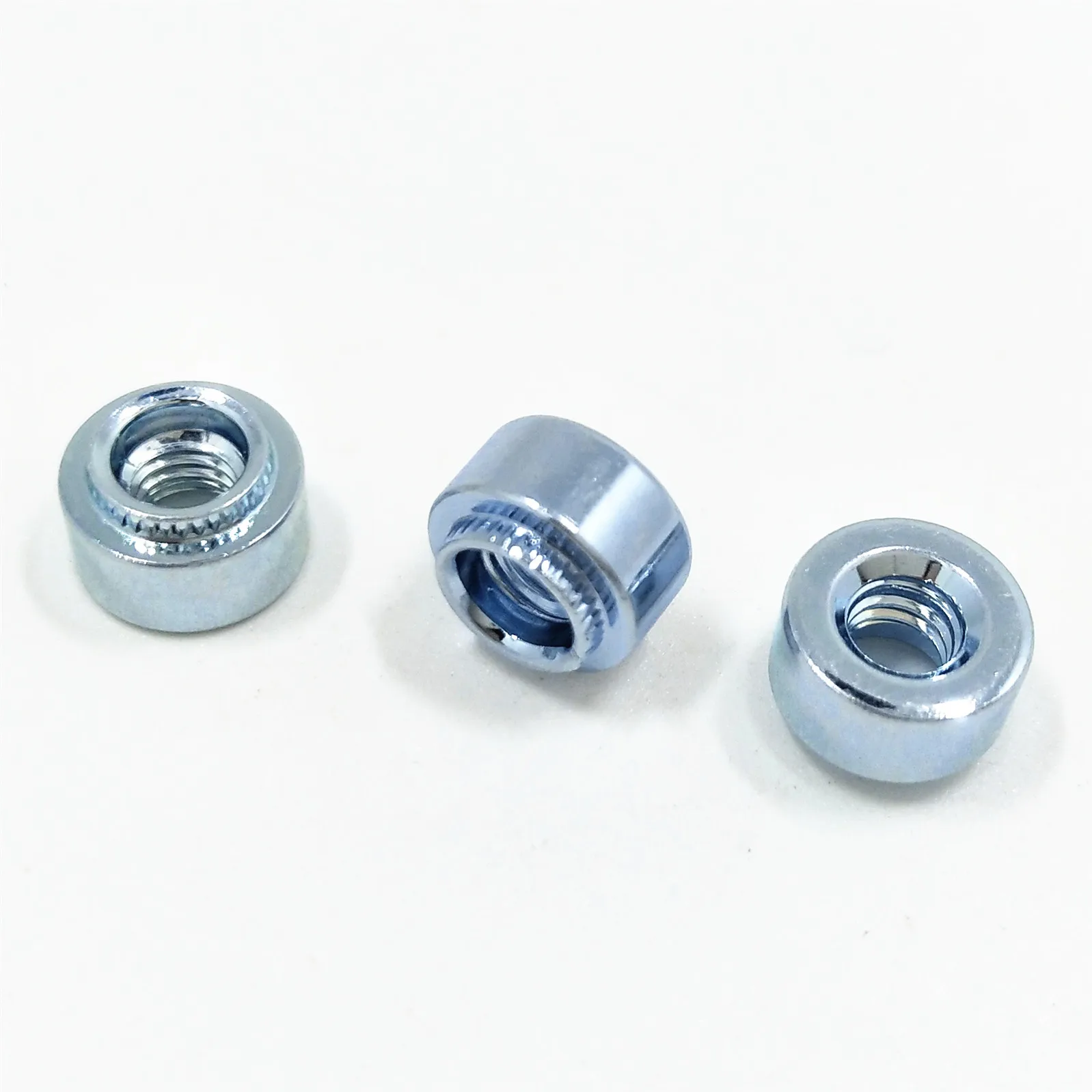 PEM standard Z, ZS, NZ, NZS Knurled Head Self Clinching press fit nuts