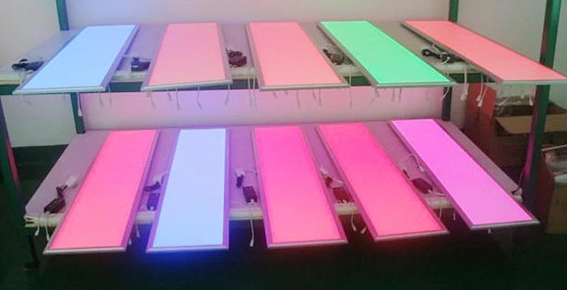
China supply RGB LED panel light remote control colorful light decorative ceiling light 300mmx300mm 600mmx600mm 5 year warranty 