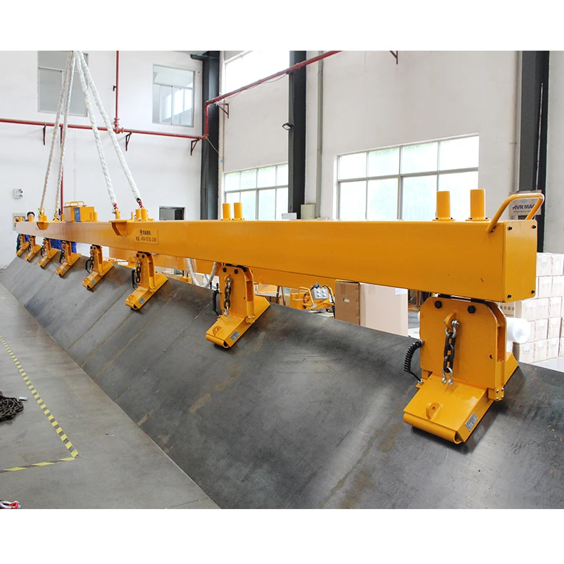 vertical steel plate electric permanent magnet lifter with safety