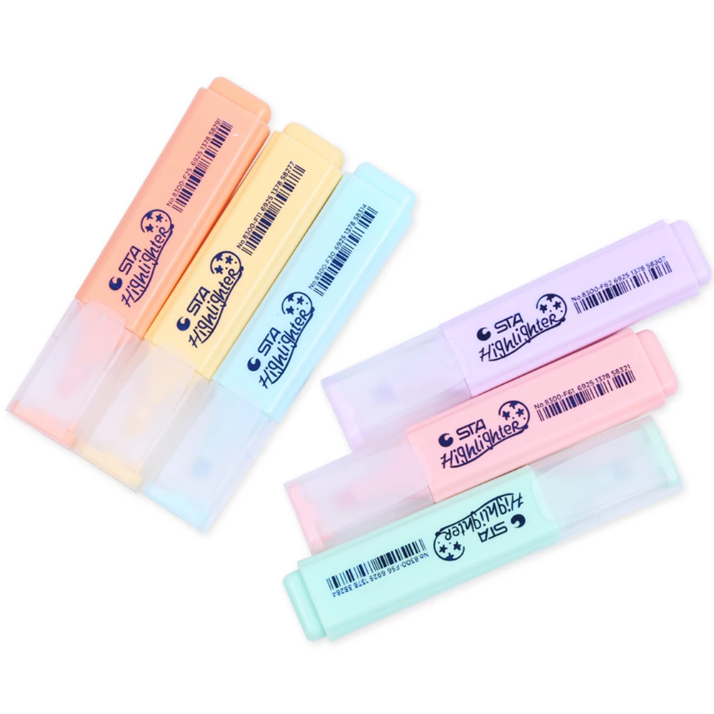  Хайлайтер STA NO.8300 серии Pastel для