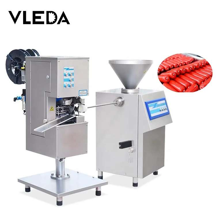 New Large U-Shaped Semi-Automatic Sausage Clipping Machine Hotdog and Fish Sausage Making Machine