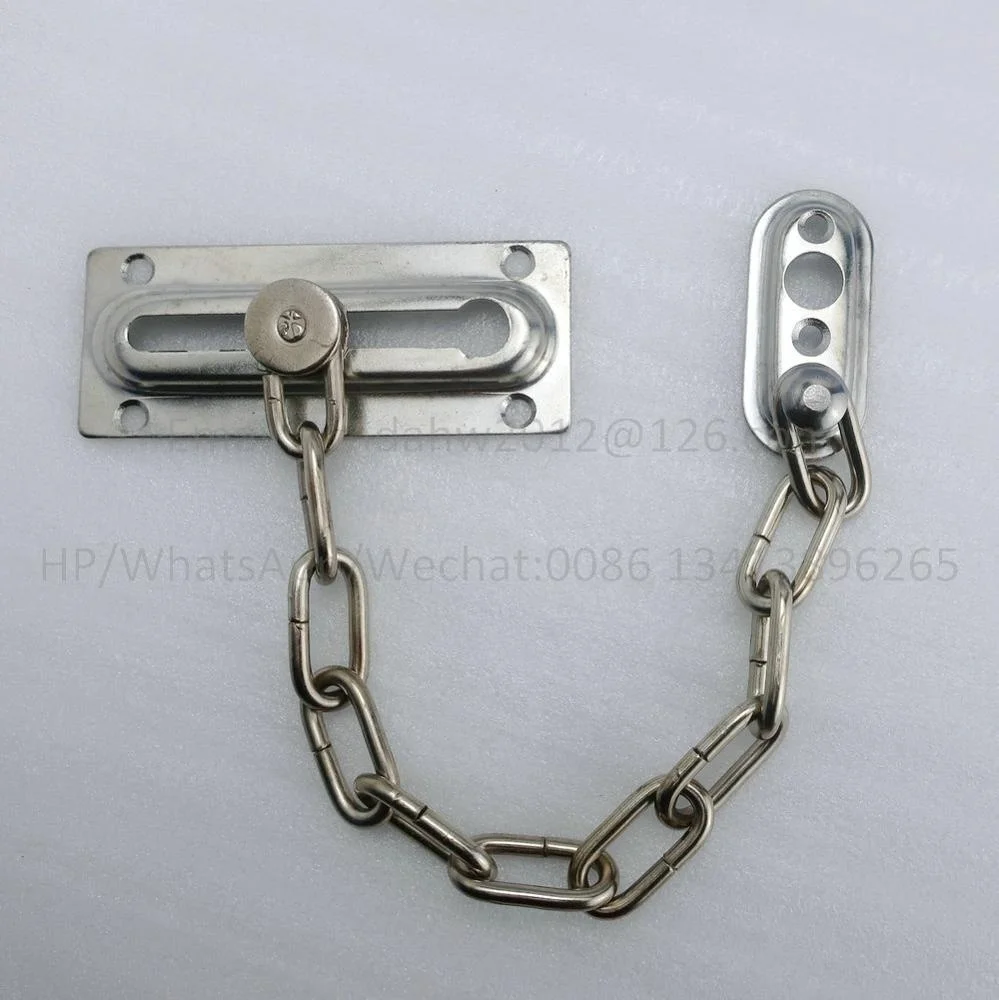 Made in China steel hotel security door chain with cheap price