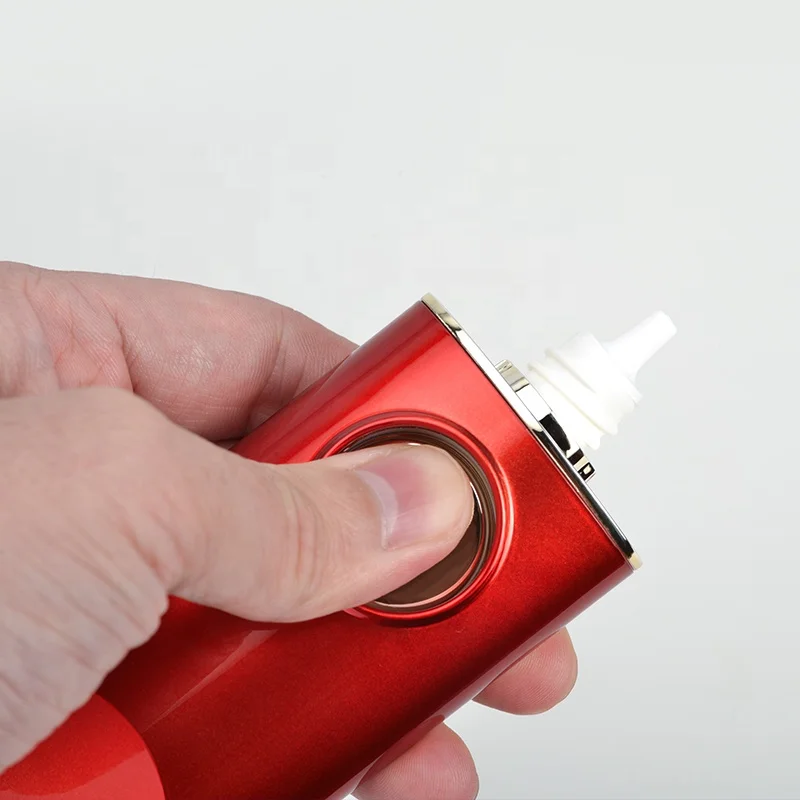 Empty Gold Red Squeeze Concealer Cosmetic Lotion Container Sunscreen Packaging Bottle 30Ml Luxury Matte