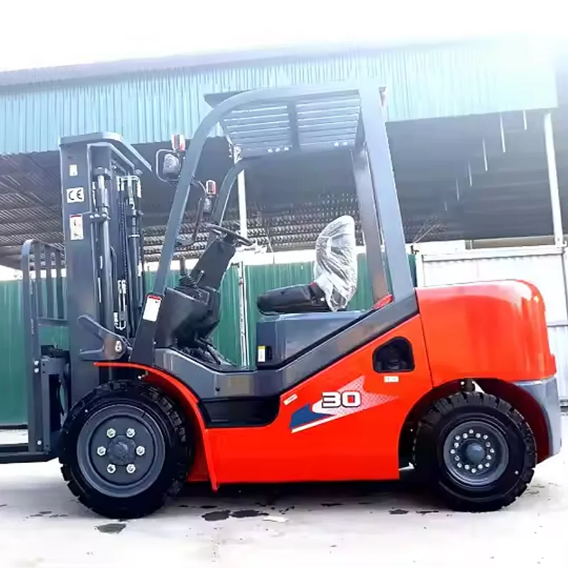 Best sales 3 tons of perfect working conditions China original diesel forklift truck