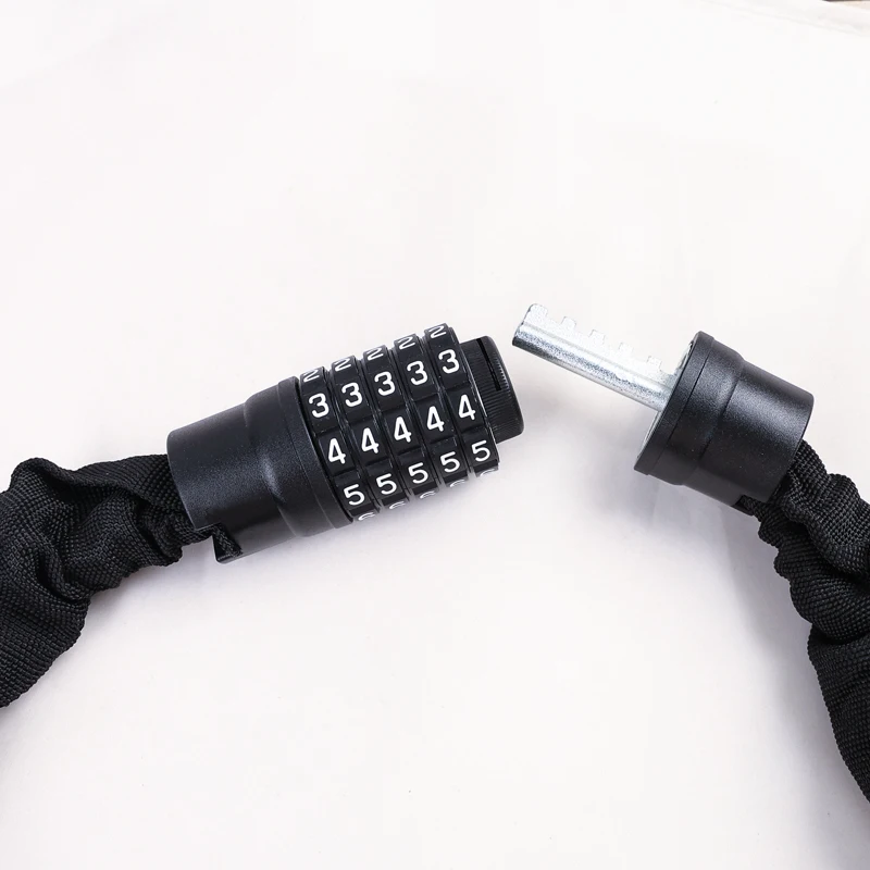 TONYON Road Cycling Bicycle Cable Coded Lock 5-Digit Code Coloured Combination Bike Lock High Security Safe Chain Lock