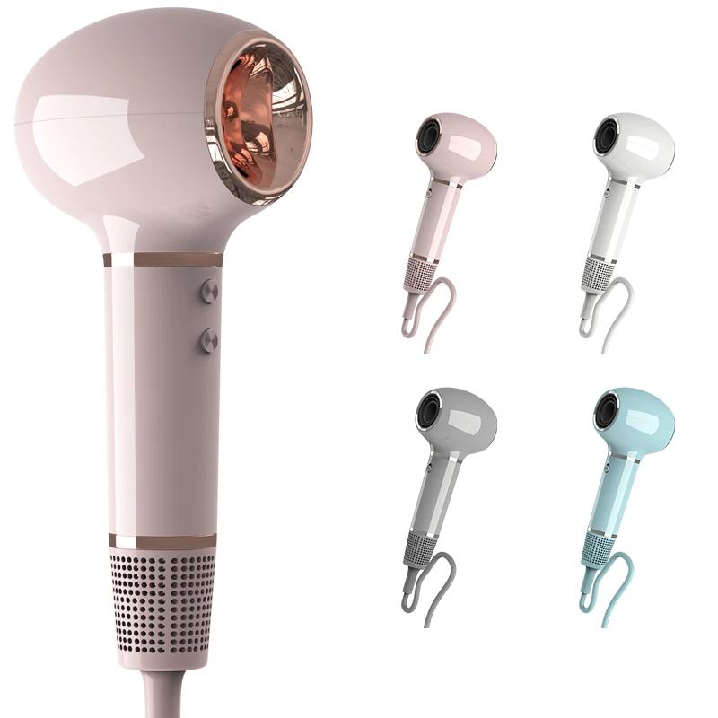 1400W Sonic High Speed Hair Dryer 110000rpm Negative Ionic Brushless Dryer Professional Low Noise Hair Care Hair Dryer