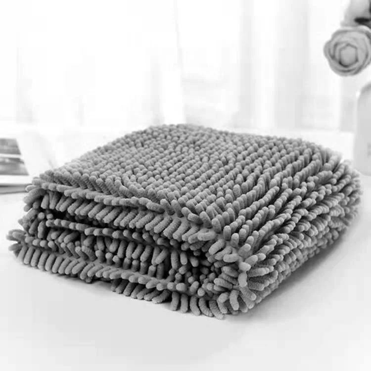 Machine Washable Quick Drying Hand Pocket Coat dog Robe towel Microfiber Dog dry Towel