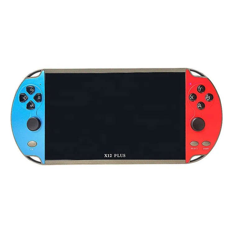 
New Arrival X12 Plus Portable Handheld Video Game Console 16GB 64Bit 7 Inch HD Display Game Player 