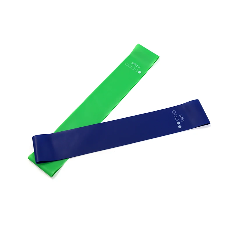 Amyup gritin resistance bands, [set of 5] skin-friendly theraband resistance band