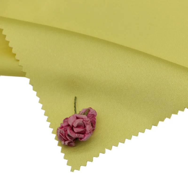 Factory Custom Wholesale 100 Polyester Recycle Fabric Twill Silk Fabric for Dress