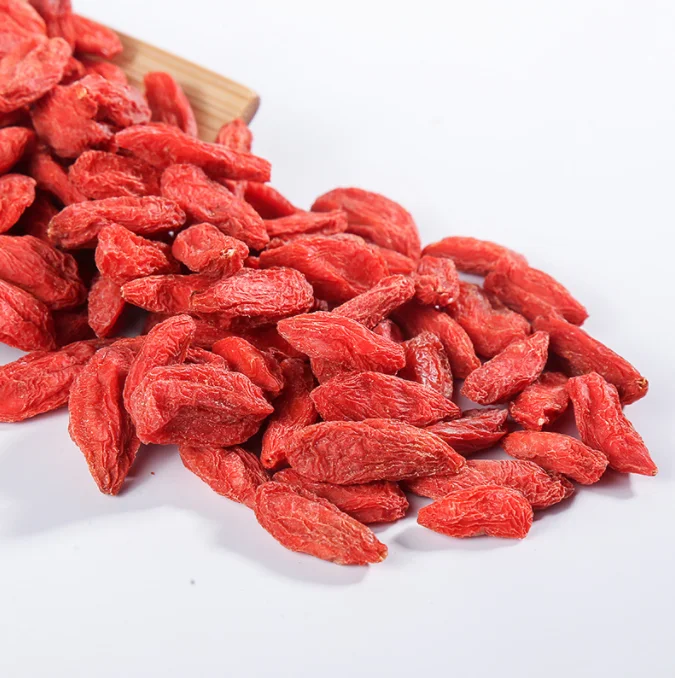 Hot Selling High Quality Goji Berries for liver kidney moistening lung with goji berry tea Dried Red Chinese Wolfberry
