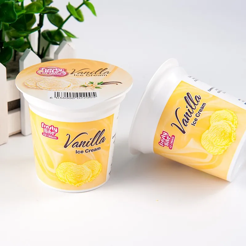 Хит продаж чашка для йогурта десерта желе замороженного из полипропилена с крышкой алюминиевой