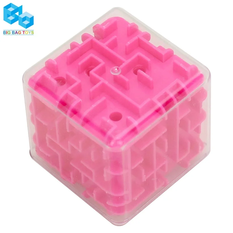 factory supply educational toy stress relief toys 3d puzzle cubes cube maze ball game