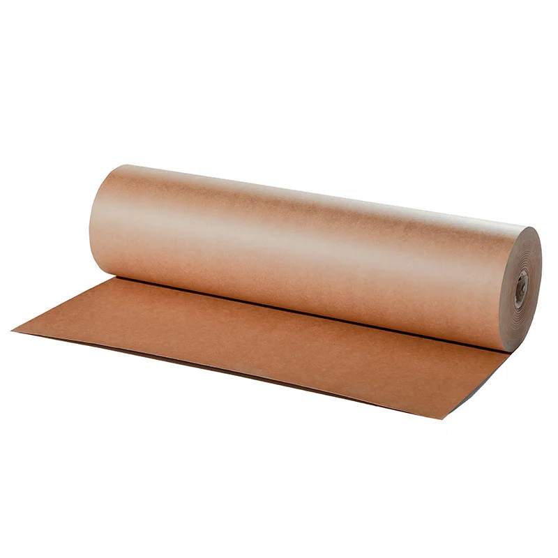 Factory Wholesale Single-Side Glazed White Kraft Paper Flat Sheet Food Grade Kraft Paper Roll White Kraft Paper