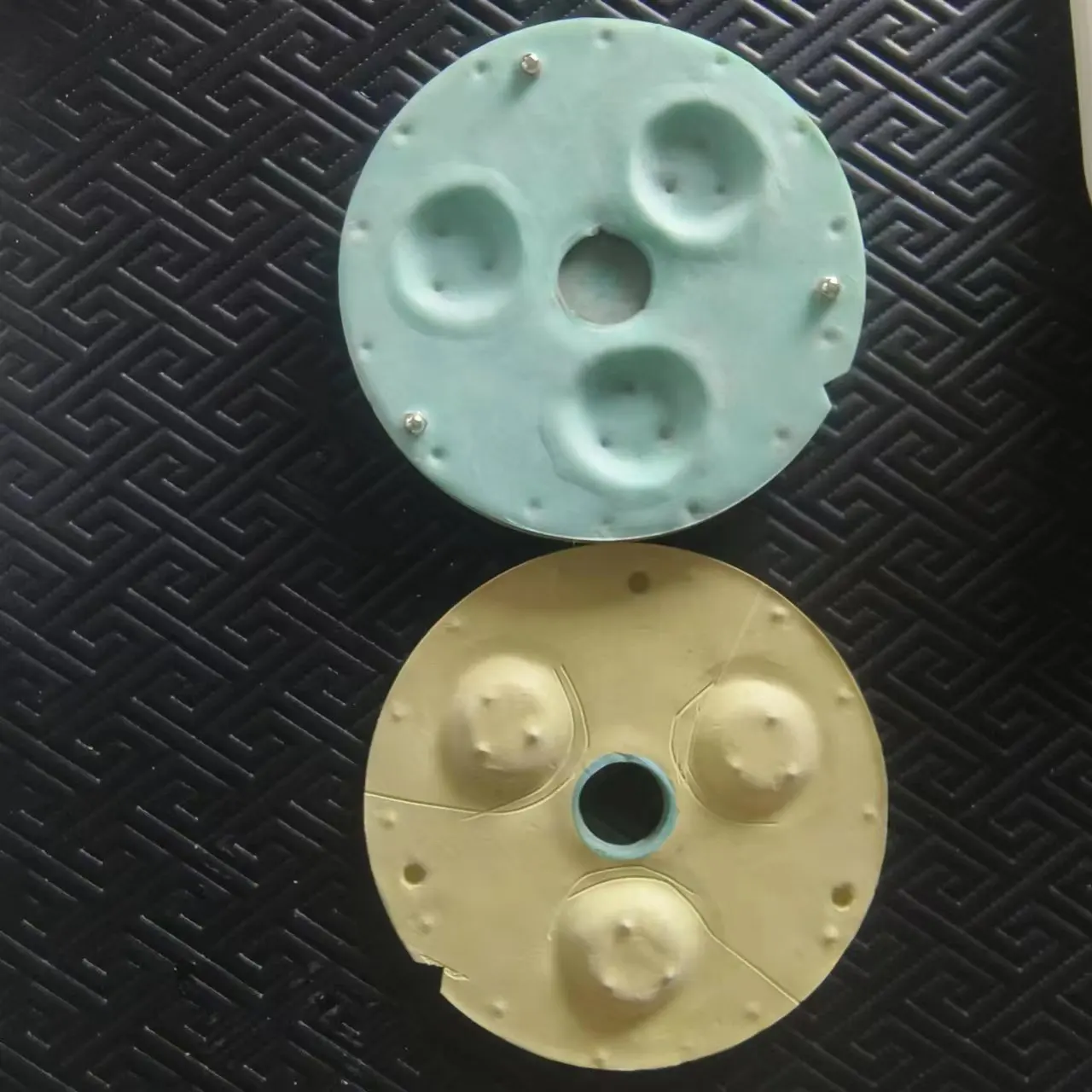 Thailand India Vietnam factory 9inch 6mm B silicon rubber  centrifugal casting  cheap  alloy tin alloy vulcanizing moulds