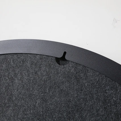 
Home use felt pinboard with metal ring Felt Memo Photo Notice Board 