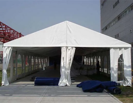 Aluminum White PVC Party Promotion Exhibition Events Tent Outdoor Luxury Wedding Church Marquee Tente for 200 300 500 People
