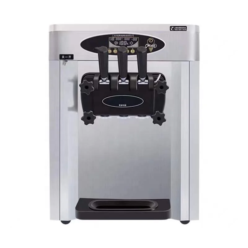 Ice Cream Machine Soft Ice Cream Making Machine Three Flavors Soft Serve Machine For Ice Cream