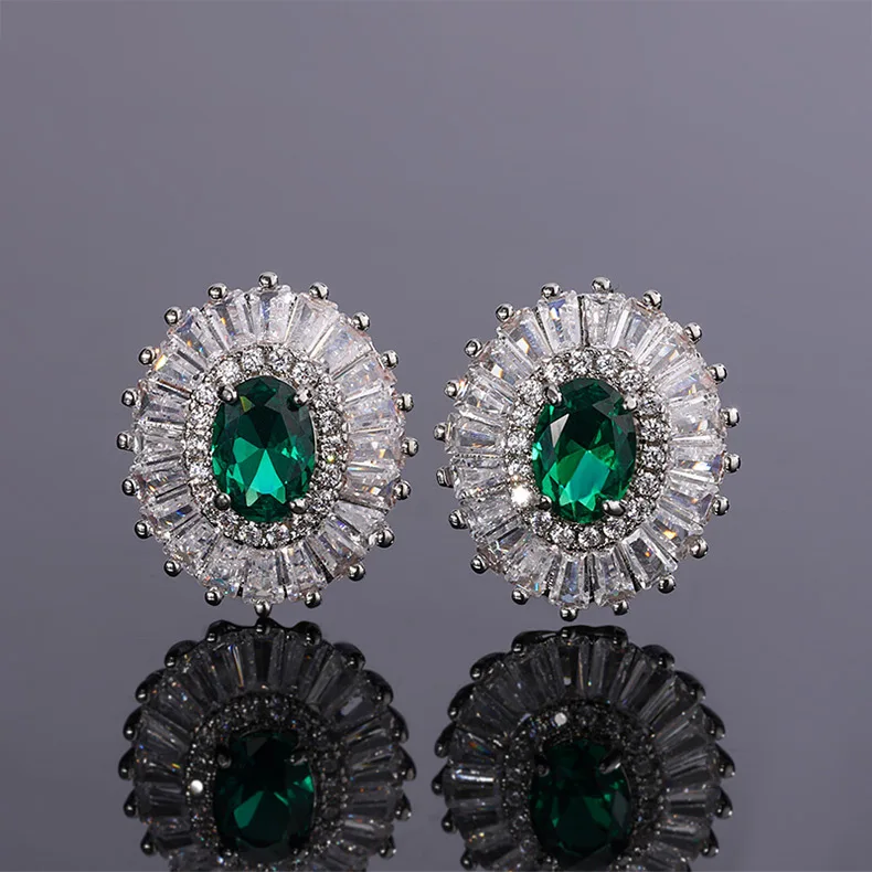 Natuna Dignified Temperament Wedding Jewelry Sets Beautiful 925 Silver /Copper Fashion Jewelry Sets For Girl