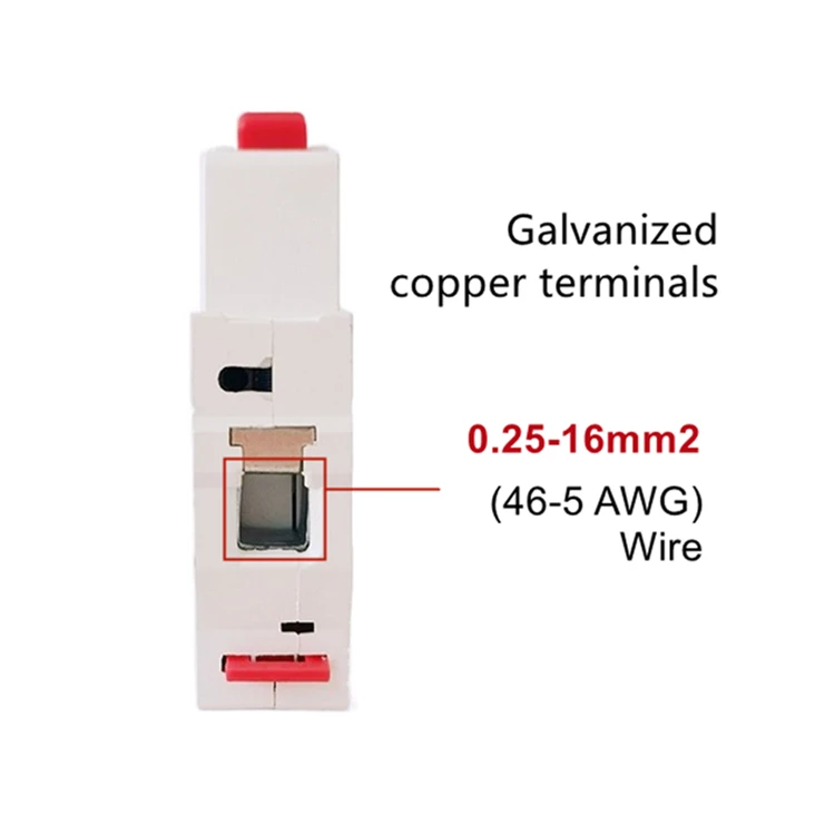SunRo DC mini circuit breaker 6-63A 800V single pole circuit breaker
