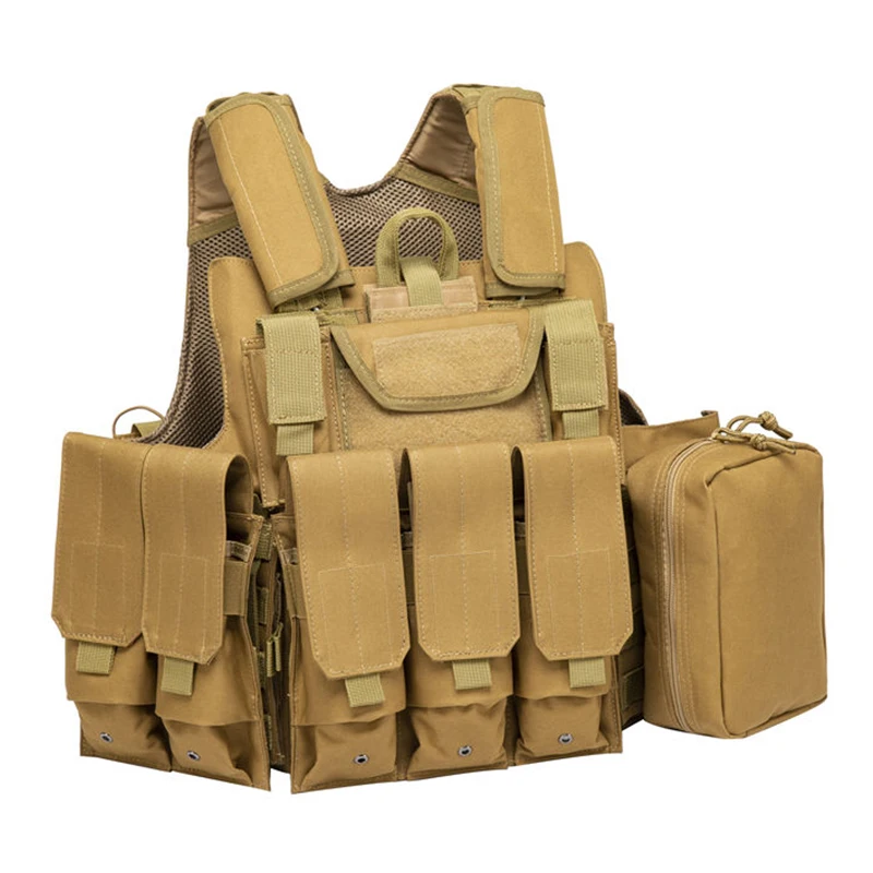 Chengzhi Nylon Design Gilet Tactique Custom Adjustable Security Protective Tactical Vest